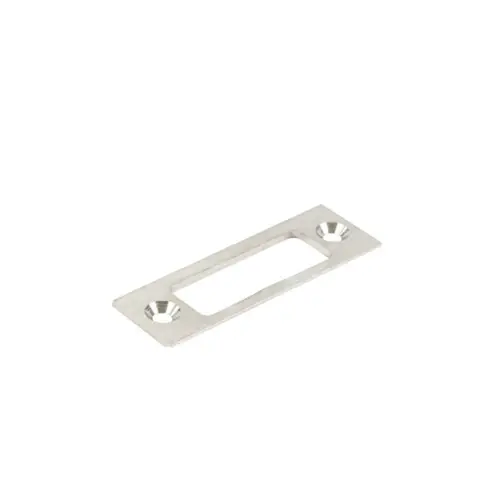 FrameTec Select 2.0 - Strike Plate - Brushed Stainless Anodized