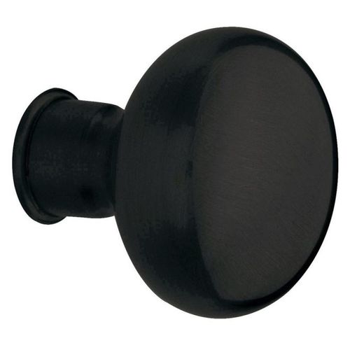 Pair 5000 Knob Less Rose Satin Black Finish