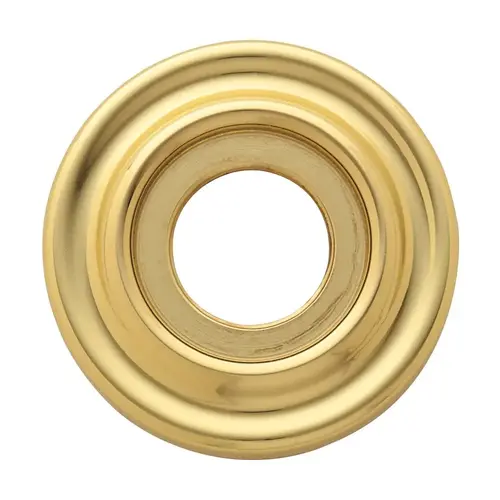 Estate Solid Brass Rosette Pair