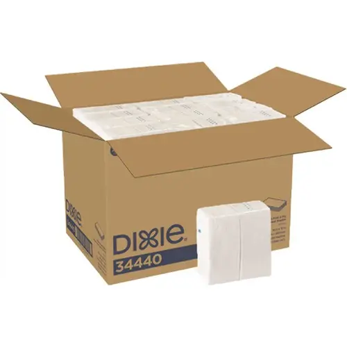 Dixie Dixie Dinner Napkin, 1 Count, 24 Per Case White - pack of 3024