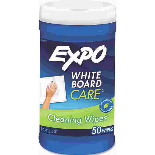 EXPO SAN81850 6 in. x 9 in. Marker Board Towlettes White