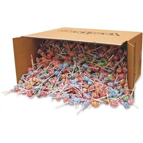 Dum Dum Pops SPA00534 30 lbs. Lollipops Assorted Flavors Individually Wrapped