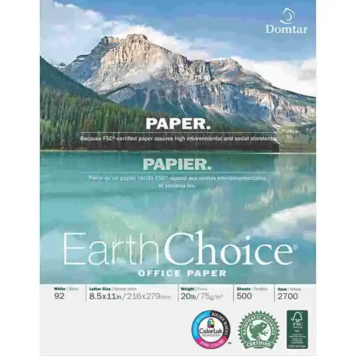 Domtar 10128324 EarthChoice Office Paper - pack of 10