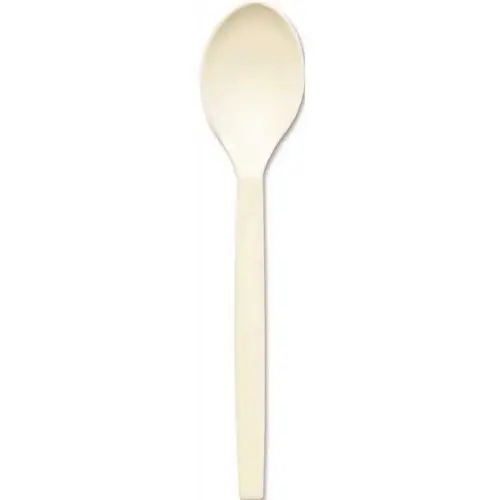 Eco-Products, Inc ECOEPS003 Cream Plant Starch Teaspoon Natural White