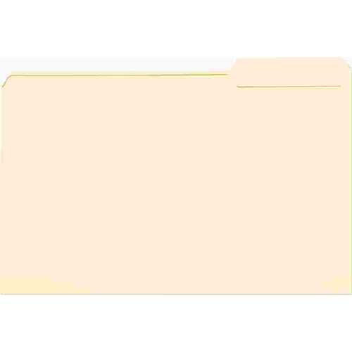SMEAD MANUFACTURING COMPANY 10126307 FILE FOLDERS, 1/3 CUT THIRD POSITION, ONE-PLY TOP TAB, LEGAL, MANILA