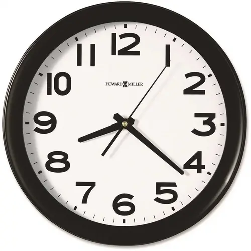 Howard Miller MIL625485 Kenwick Wall Clock Black