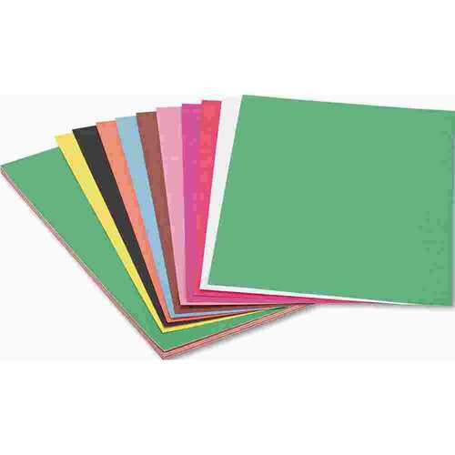 PACON CORPORATION 10127956 CONSTRUCTION PAPER, 58 LBS., 12 X 18, ASSORTED, 50 SHEETS/PACK