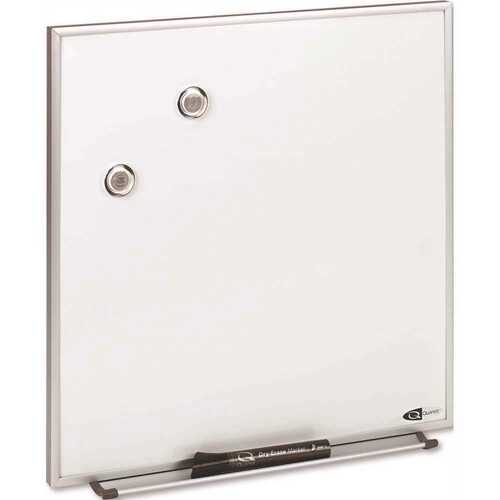 Quartet QRTM1616 Matrixmagnetic 16 in. x 16 in. Modular Whiteboard with Silver Aluminum Frame