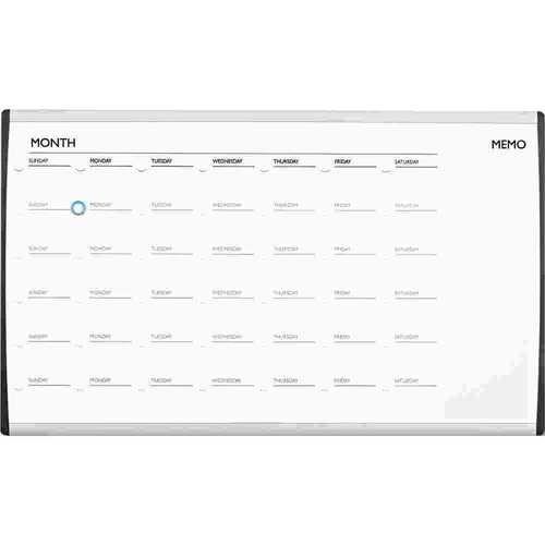 Quartet QRTARCCP3018 18 in. x 30 in. White Board with Magnetic Surface and Silver