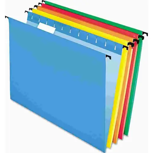 Esselte Pendaflex Corp. 10132991 PENDAFLEX HANGING FILE FOLDERS, LETTER, ASSORTED