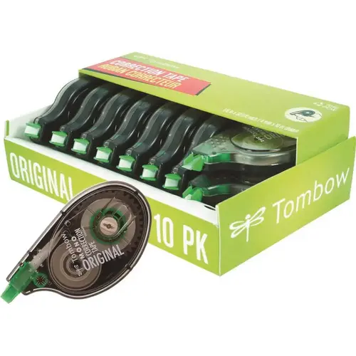 TOMBOW TOM68720 1/6 in. x 394 in. Mono Correction Tape, White