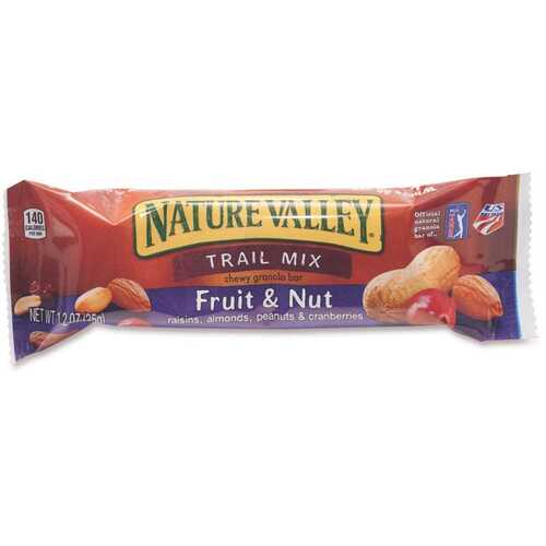Nature Valley GNMSN1512 1.2 oz. Mix Cereal Chewy Trail Granola Bars (16 Bars/Box)