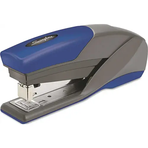ACCO Brands Corporation 10130042 LIGHTTOUCH REDUCED EFFORT STAPLER, 20-SHEET CAPACITY, BLUE