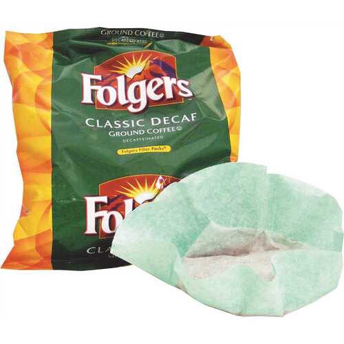 FOLGERS FOL06122 Decaf Classic Roast 9 oz.Coffee Filter Packs