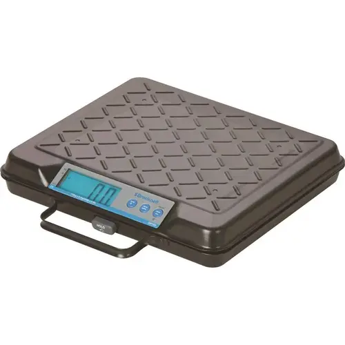 Brecknell SBWGP100 100 lbs. Capacity 12 in. x 10 in. Portable Electronic Utility Bench Scale Platform