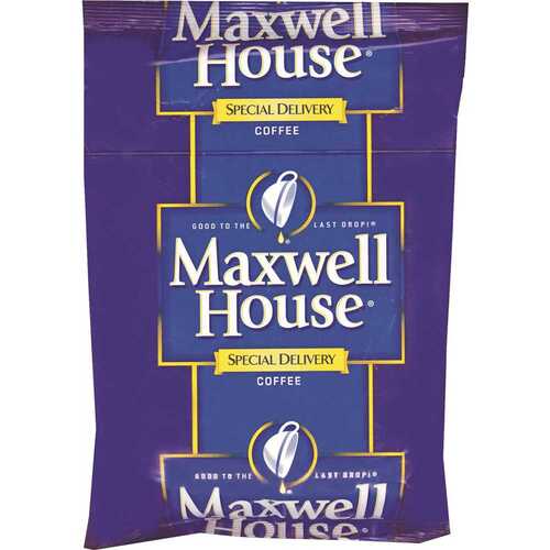 MAXWELL HOUSE KRFGEN862400 1.5 oz. Ground Special Delivery Coffee Regular Filter Pack