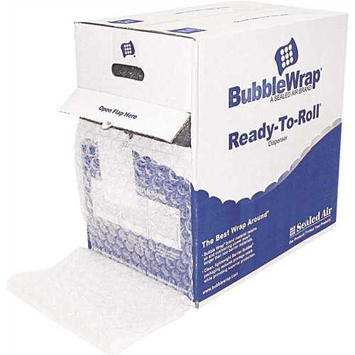 5/16 in. Thick, 12 in. x 100 ft. Bubble Wrap Cushioning Material in Dispenser Box