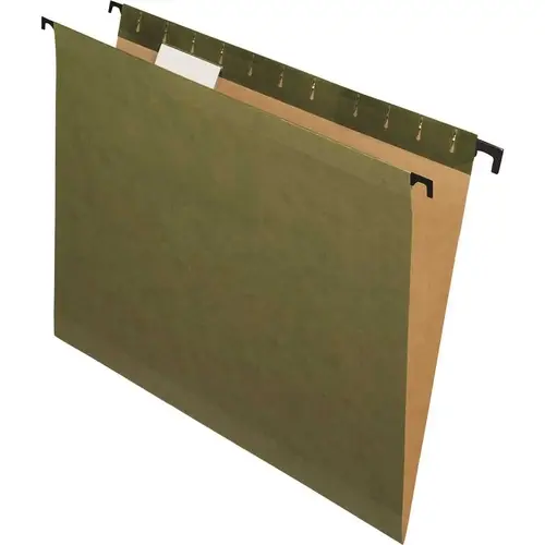 Hanging File Folders, Legal, Green