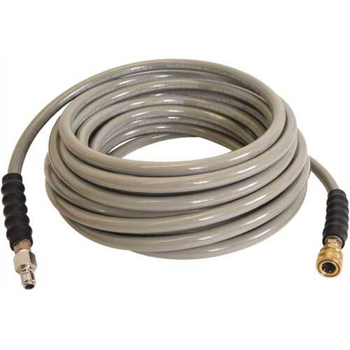 Armor Hose 3/8 in. x 100 ft. Replacement/Extension Hose with QC Connections for 4500 PSI Hot/Cold Water Pressure Washers