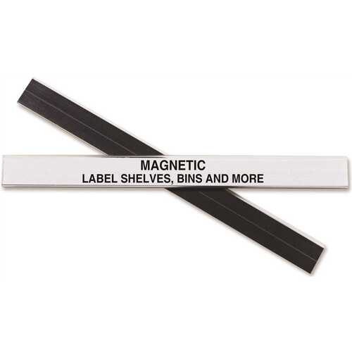 C-Line Products, Inc 3556302 C-LINE HOL-DEX MAGNETIC BIN LABEL HOLDERS, CLEAR, 1/2X6 IN