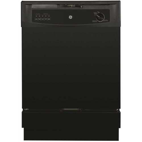 24 in. Black Front Control Smart Dishwasher 120-Volt with 62 dBA