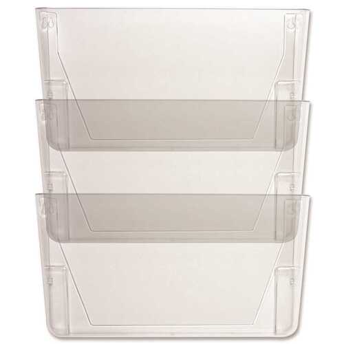 Lorell LLR60001 Mountable Vertical Wall File Pockets System