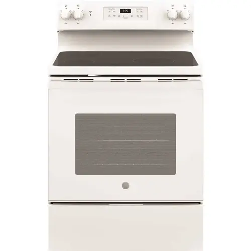 30 in. 5.3 cu. ft. Electric Range in White with Self Clean