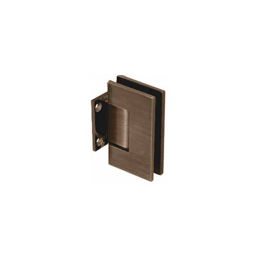 Brushed Bronze Vienna 074 Series Short Back Plate Wall Mount Hinge