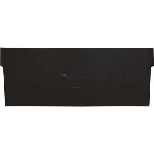 Divider to Use with Economy 4 in. Shelf Bin Black