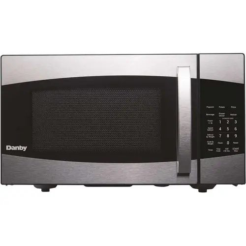 0.9 cu. Ft. Countertop Microwave in Black