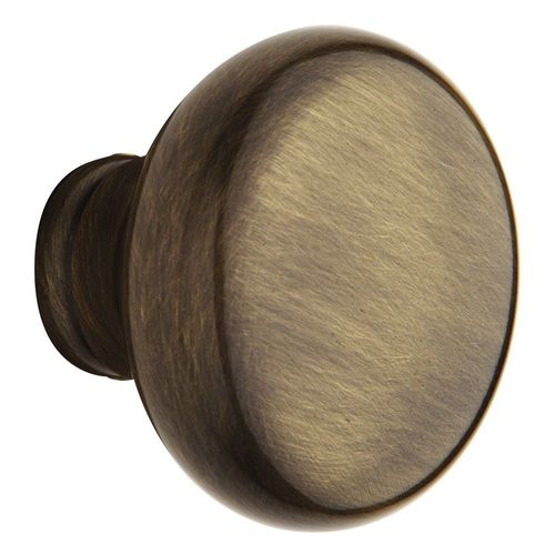 Single 5015 Knob Less Rose Antique Brass Finish