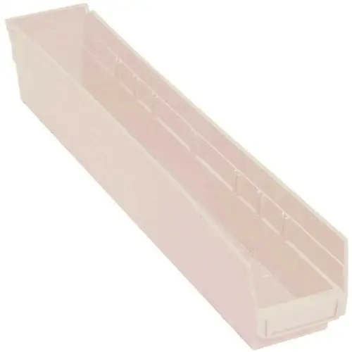 3.4 Qt. Economy Shelf Bin Ivory