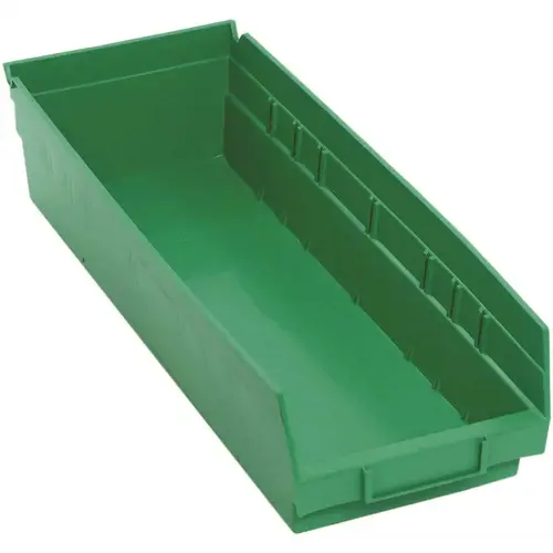 3 Qt. Economy Shelf Bin in Green