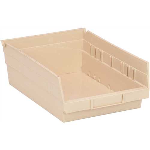 2.3 Qt. Economy Shelf Bin Ivory