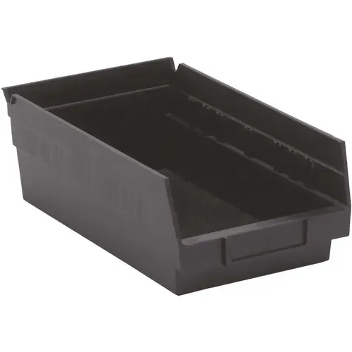 2.2 Qt. Economy Shelf Bin in Black