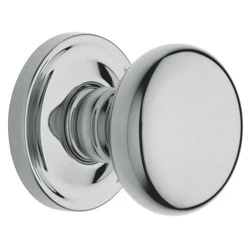 Estate Classic Knob Set w/5048 Rose Polished Chrome