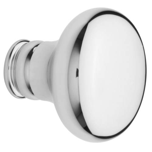 Single 5015 Knob Less Rose Bright Chrome Finish