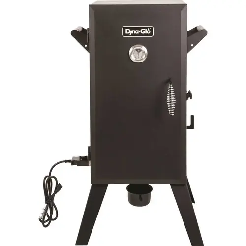 Vertical Analog Electric Smoker in Black