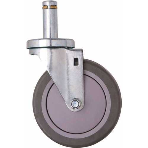 WR-00H-NBEA 5 in. Polyurethane Caster Black