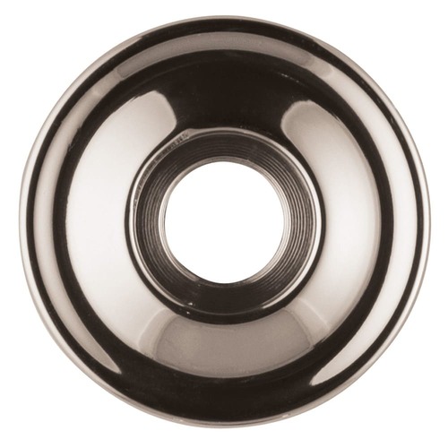 2-1/4" Passage Rose Lifetime Bright Nickel Finish Pair