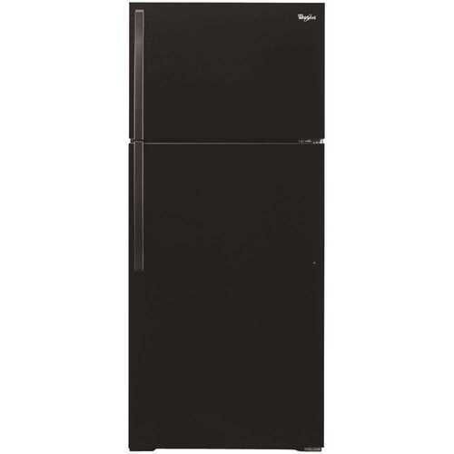 16 cu. ft. Top Freezer Refrigerator in Black