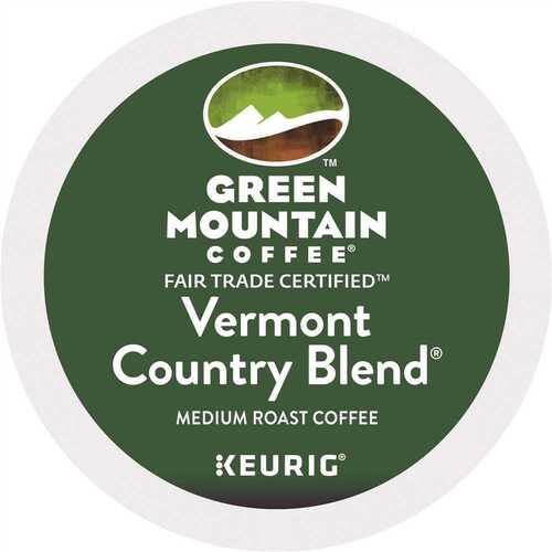 GREEN MOUNTAIN COFFEE ROASTERS GMT6602 Vermont Country Blend Coffee K-Cups