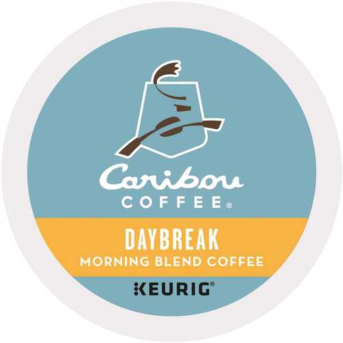 Caribou Coffee GMT6994 Daybreak Morning Blend Coffee K-Cups
