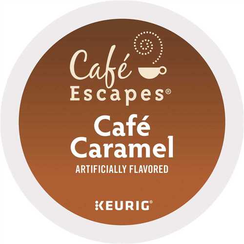 Cafe Escapes GMT6813 Cafe Caramel K-Cups
