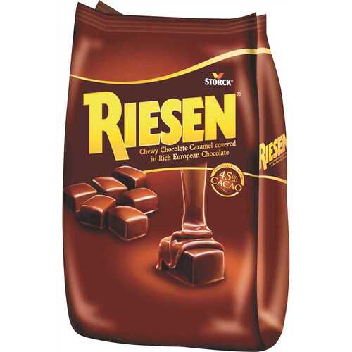 Riesen STK398052 30 oz. Chocolate Caramel Candies Bag