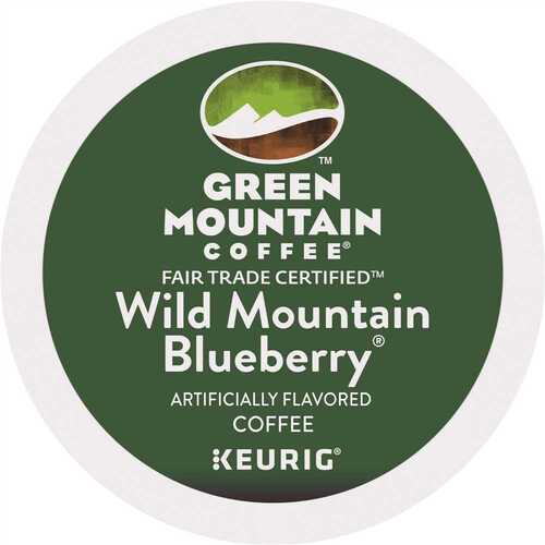 GREEN MOUNTAIN COFFEE ROASTERS GMT6783 Fair Trade Wild Mountain Blueberry Coffee K-Cups