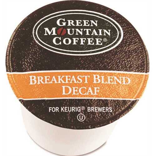 GREEN MOUNTAIN COFFEE ROASTERS GMT7522CT Breakfast Blend Decaf Coffee K-Cups