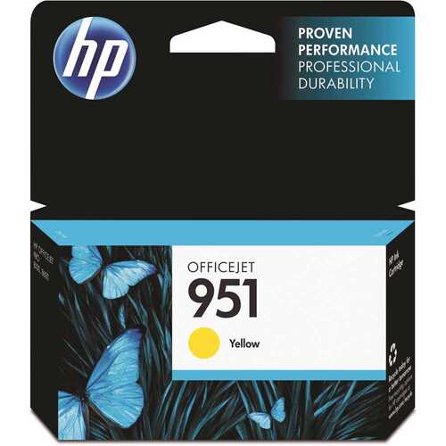 HP HEWCN052AN (HP 951) Ink Cartridge 700 Page Yield Yellow