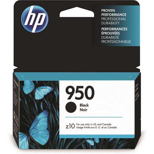 (HP 950) Ink Cartridge 1100 Page Yield in Black