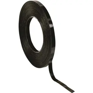 MasterVision BVCFM2321 MAGNETIC ADHESIVE TAPE ROLL, 1/2 IN. X 50 FT., BLACK